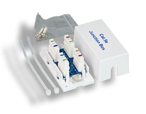 how to wire cat5e junction box|cat 5 cable splice box.